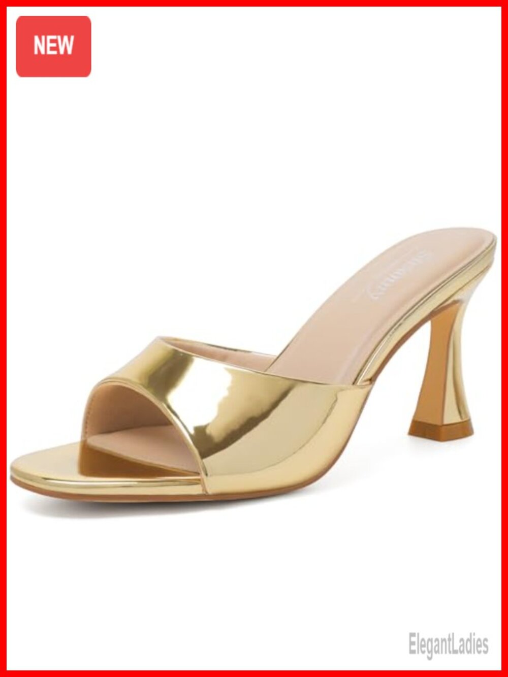 Women's Chunky Block Heel Sandals Open Toe Ankle Strap Dress Shoes for Wedding